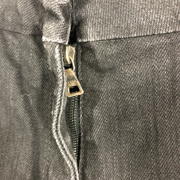 PRADA black Wash Skinny Ankle Straight Jeans 29 - Picture 3 of 8